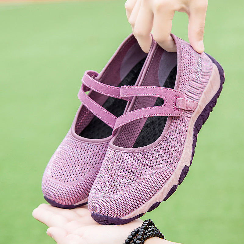 Women's Flying Woven Cozy Walking Sneakers