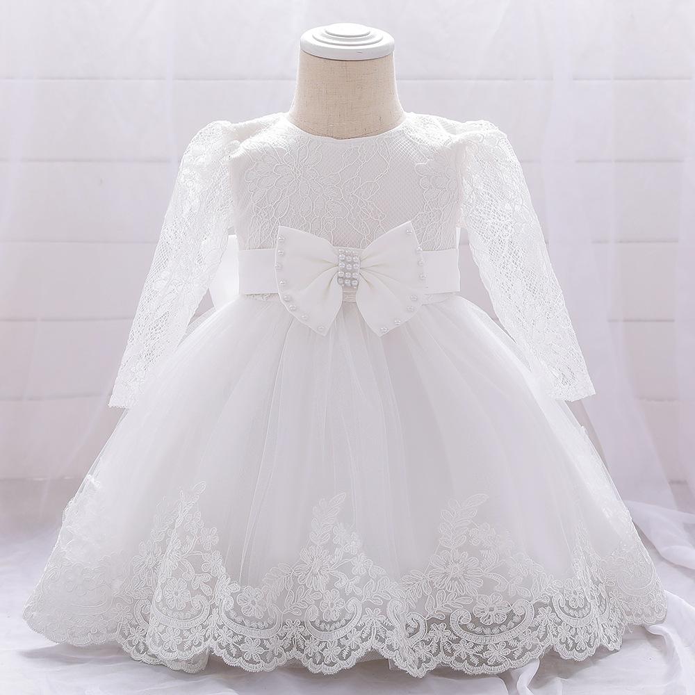 Girls Fashion Bowknot Birthday Party Princess Dress