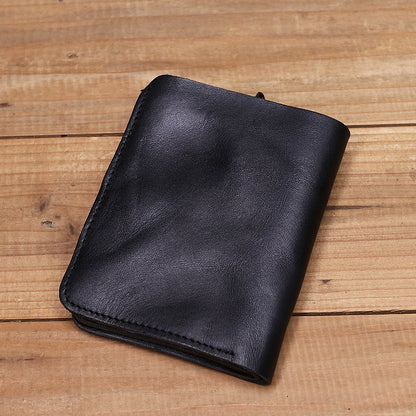 Vintage Handmade Leather Cash Wallet