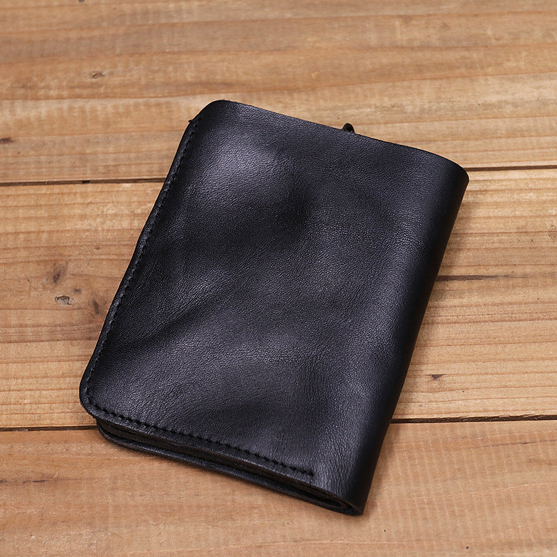 Vintage Handmade Leather Cash Wallet