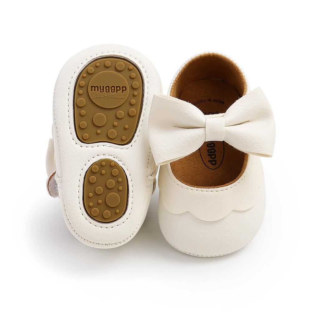 Cute Baby Soft Sole Bowknot Princess Shoes