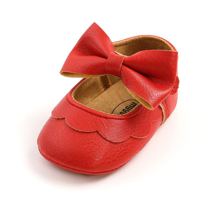 Cute Baby Soft Sole Bowknot Princess Shoes