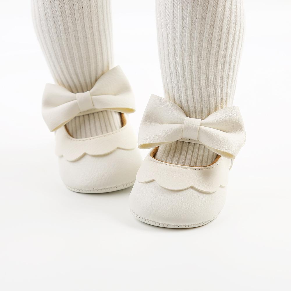 Cute Baby Soft Sole Bowknot Princess Shoes