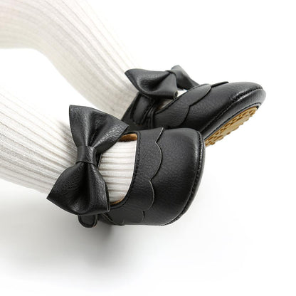 Cute Baby Soft Sole Bowknot Princess Shoes