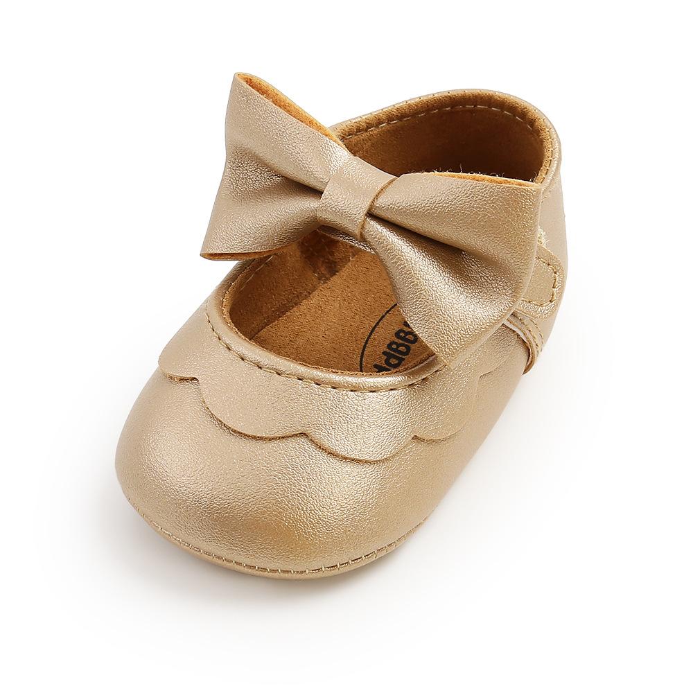 Cute Baby Soft Sole Bowknot Princess Shoes