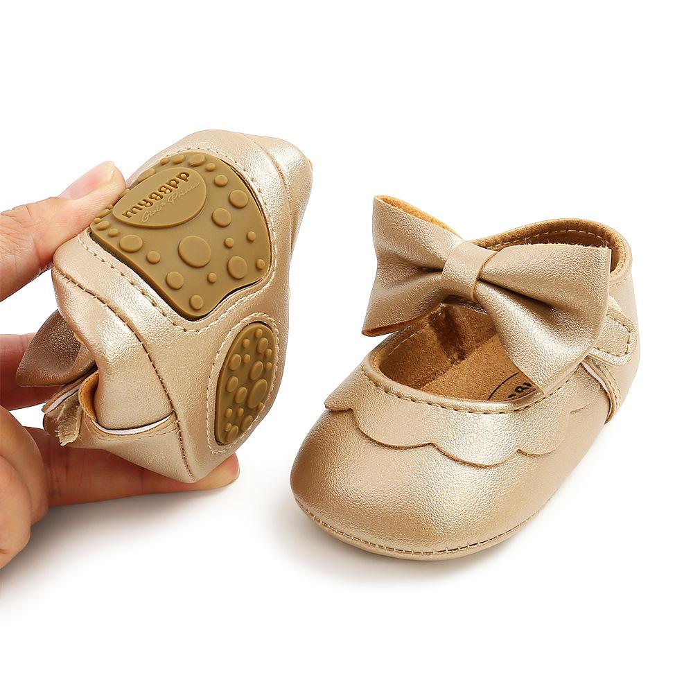 Cute Baby Soft Sole Bowknot Princess Shoes