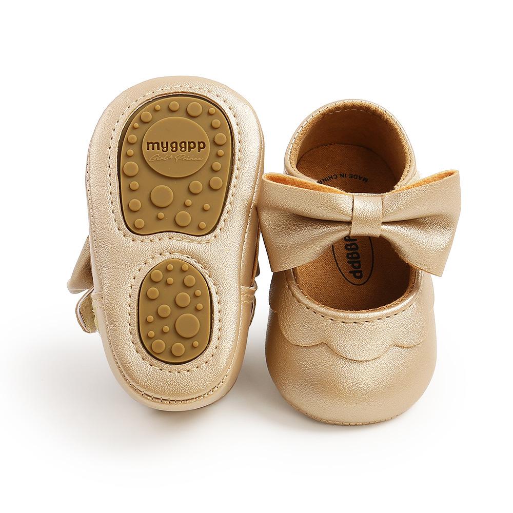 Cute Baby Soft Sole Bowknot Princess Shoes