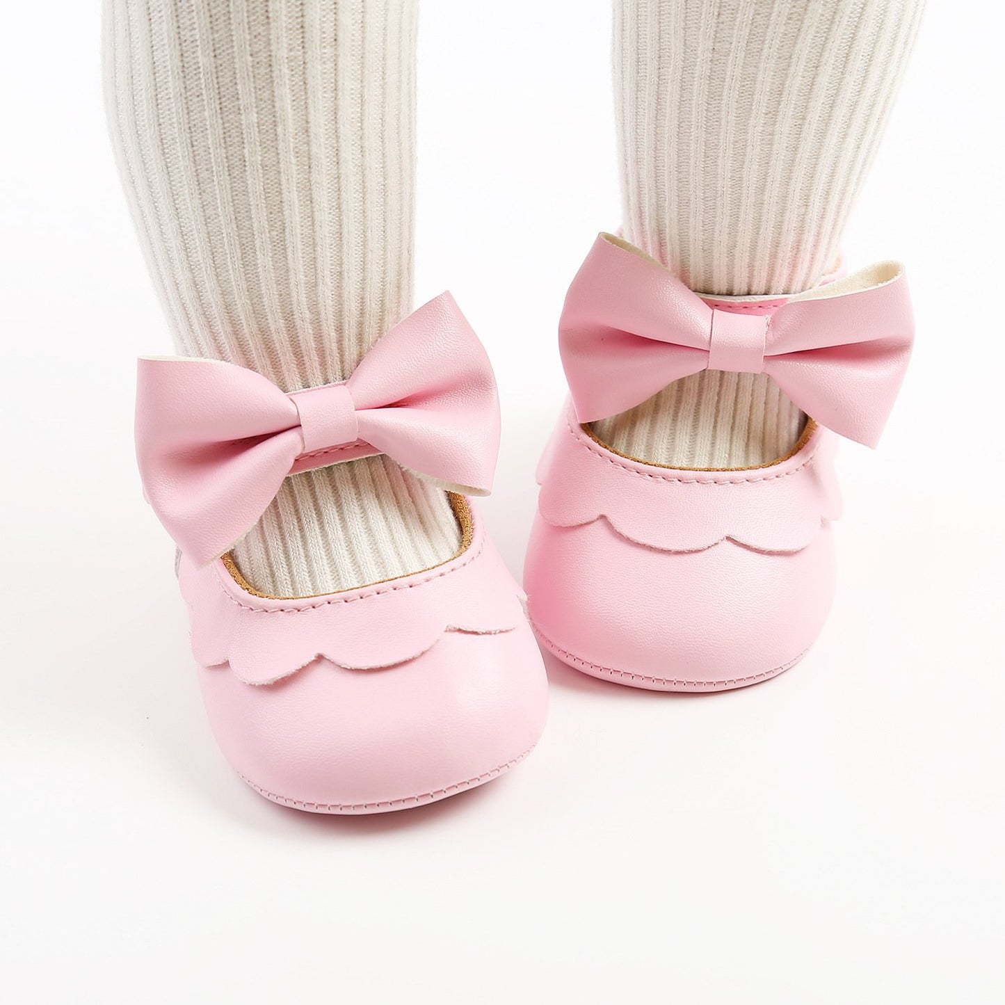 Cute Baby Soft Sole Bowknot Princess Shoes