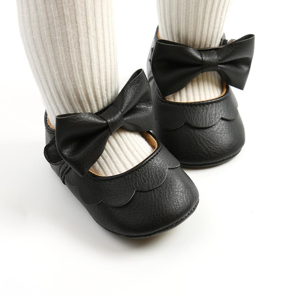 Cute Baby Soft Sole Bowknot Princess Shoes
