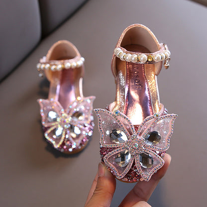 Girls Butterfly Princess Sandals