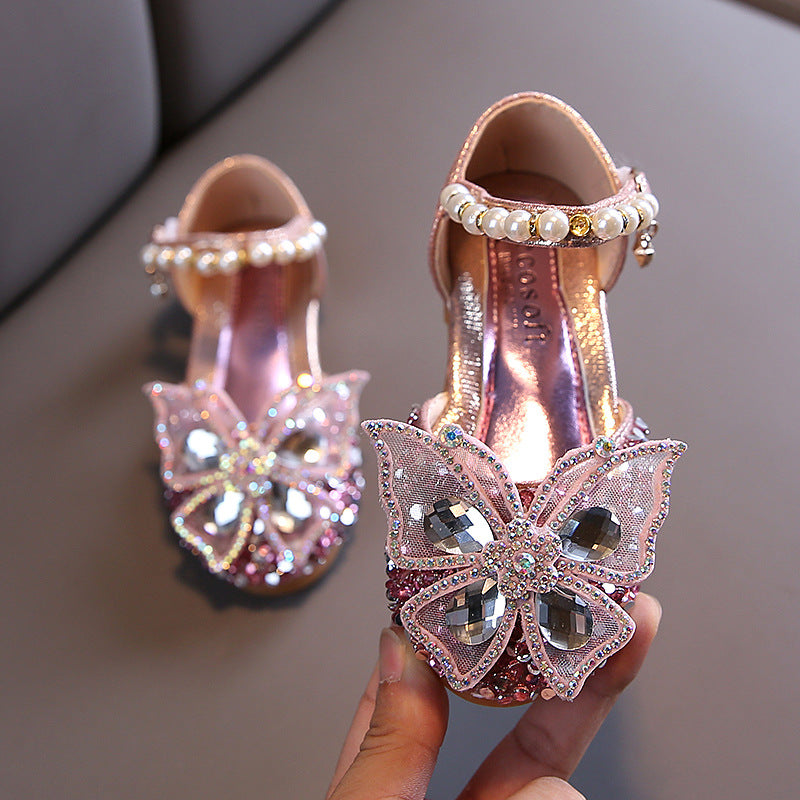 Girls Butterfly Princess Sandals