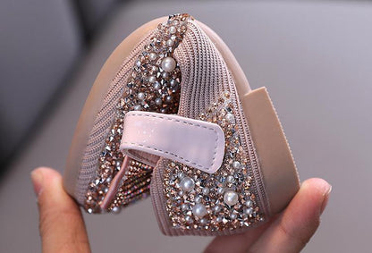 Girl's Bowknot  Sequins Dance Shoes