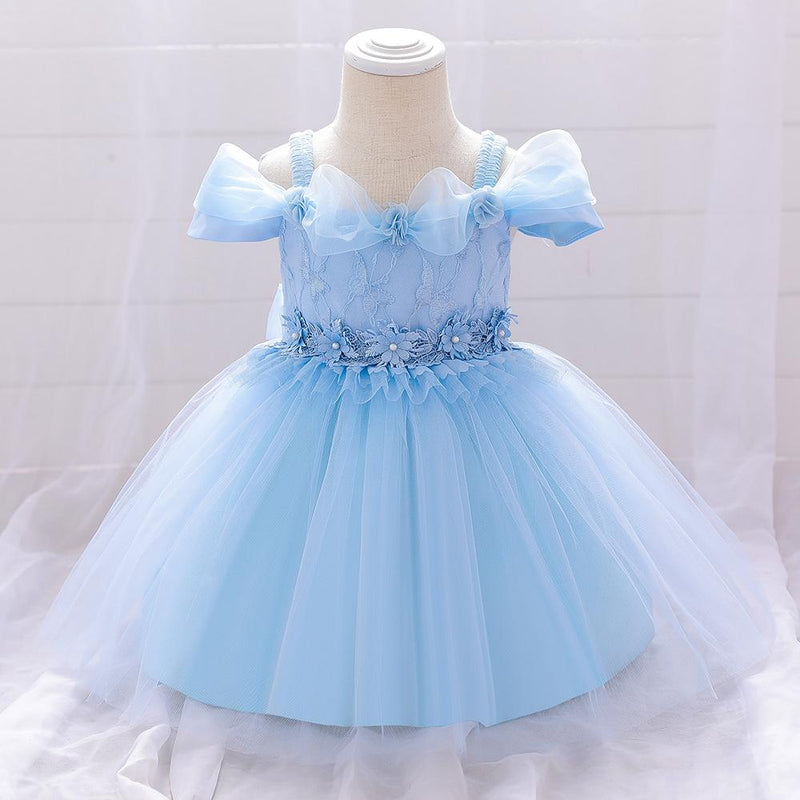 New Fashion Flower Girl Party Birthday Princess Dress
