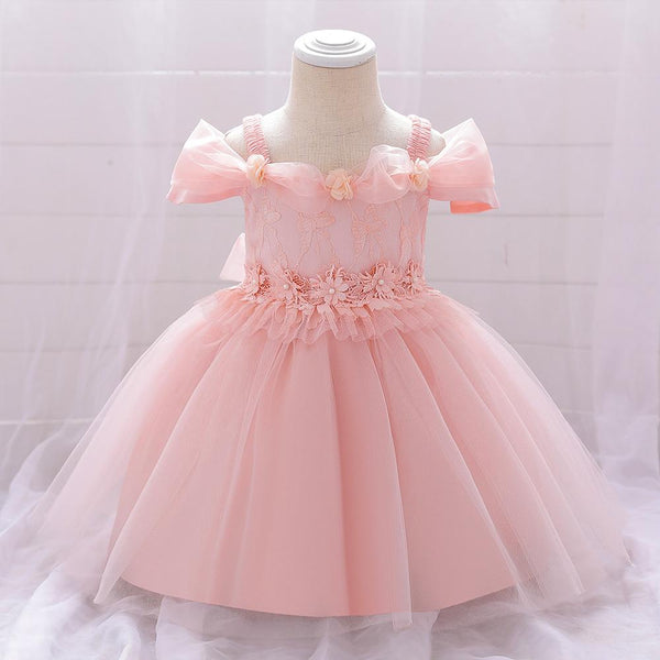 New Fashion Flower Girl Party Birthday Princess Dress