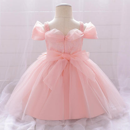 New Fashion Flower Girl Party Birthday Princess Dress