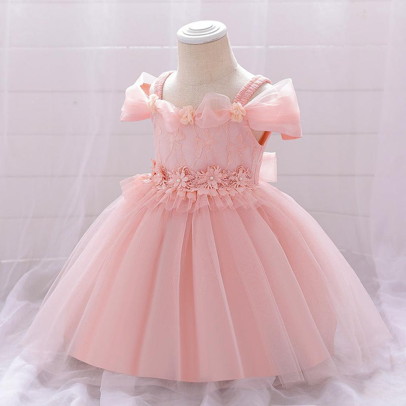 New Fashion Flower Girl Party Birthday Princess Dress