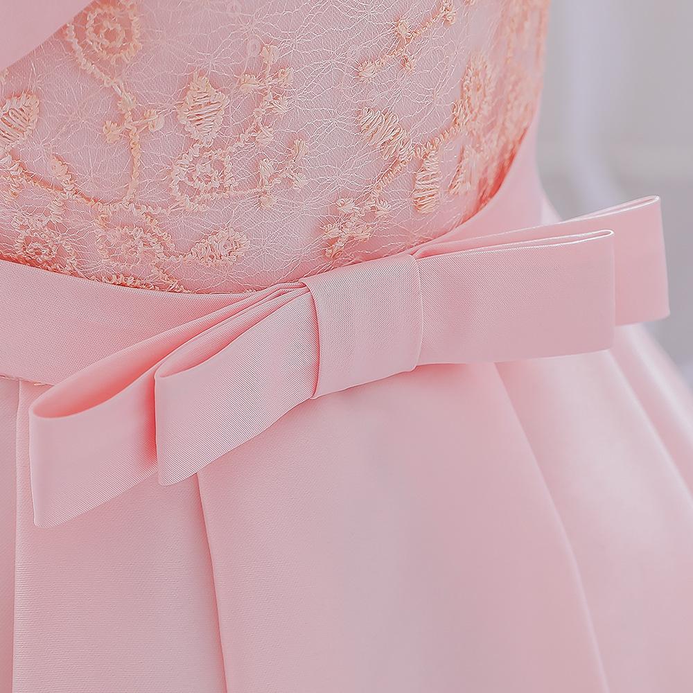 Elegant Girl's Butterfly Bow Fluffy Princess Dress