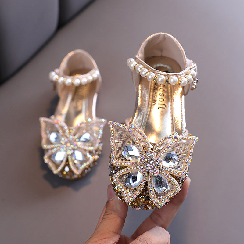 Girls Butterfly Princess Sandals