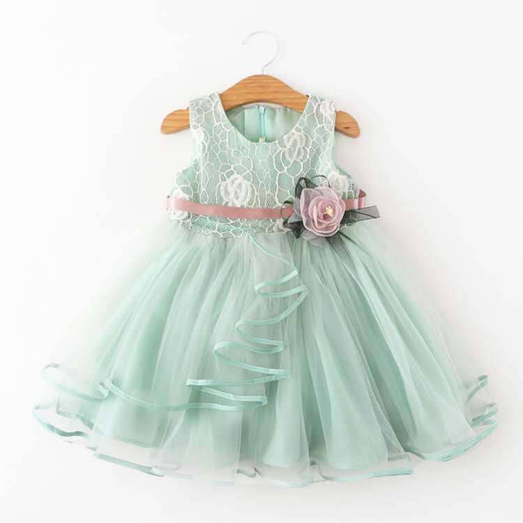 Cute Baby Girls Flowers  Dress