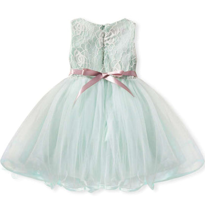 Cute Baby Girls Flowers  Dress