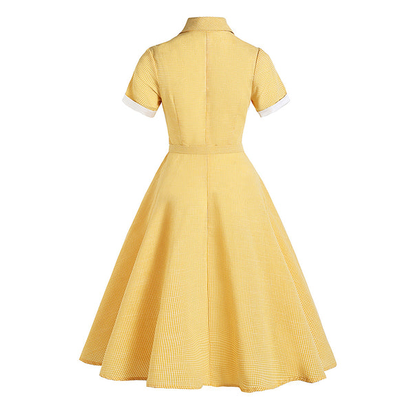 1950s Retro Shirt Dress