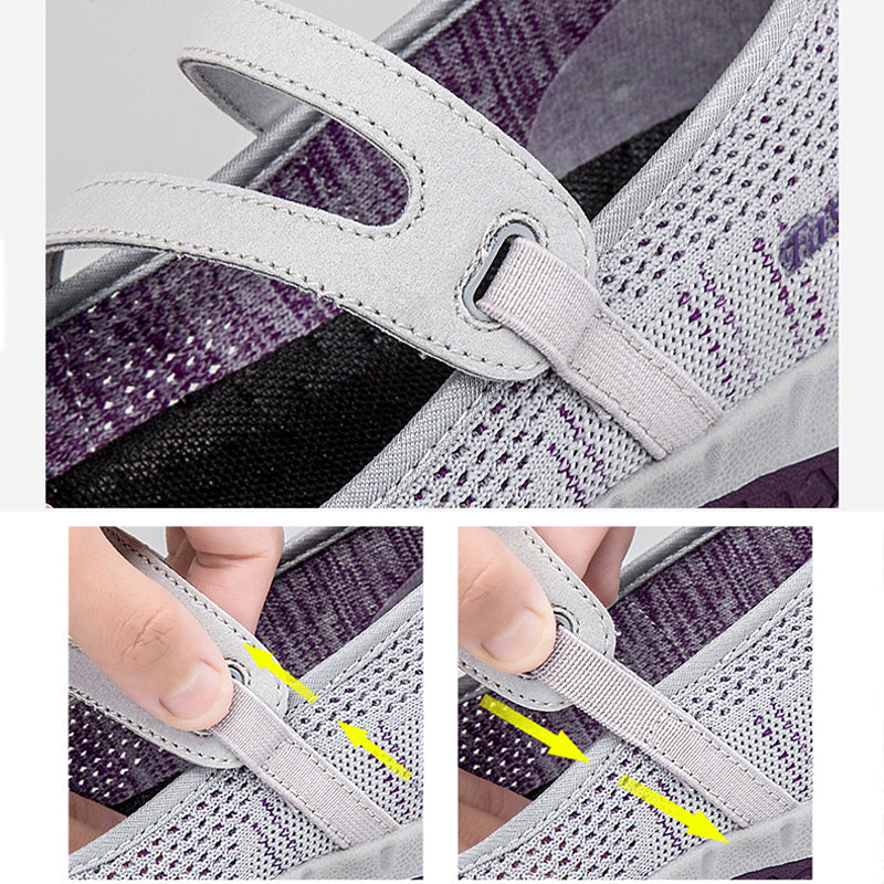 Women's Flying Woven Cozy Walking Sneakers