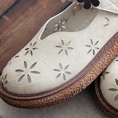 Summer Hollow Petals Sandal Shoes