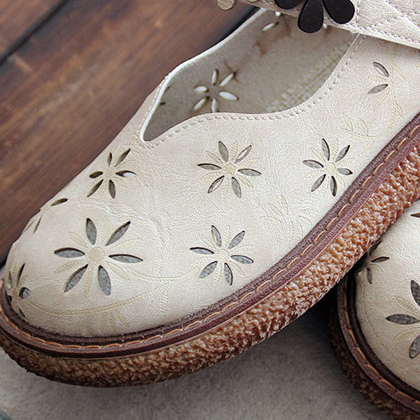 Summer Hollow Petals Sandal Shoes
