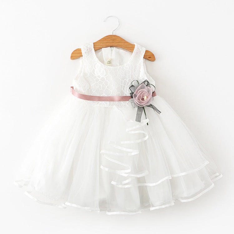 Cute Baby Girls Flowers  Dress