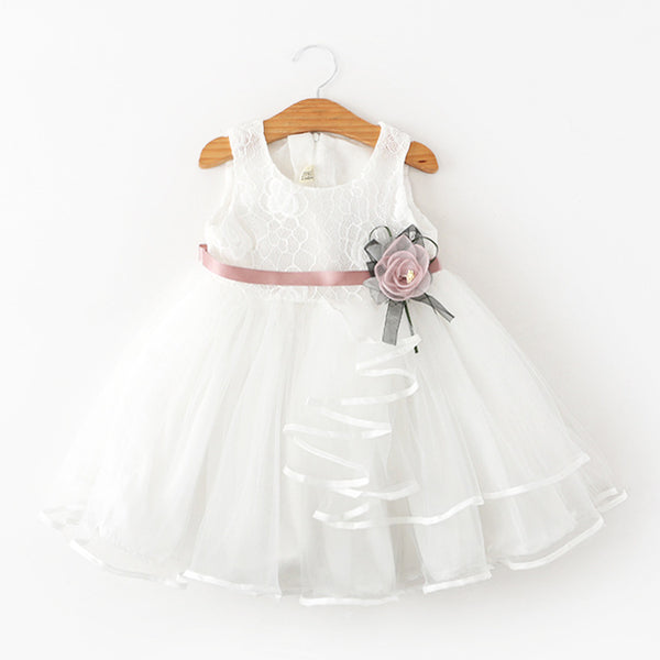 Cute Baby Girls Flowers  Dress
