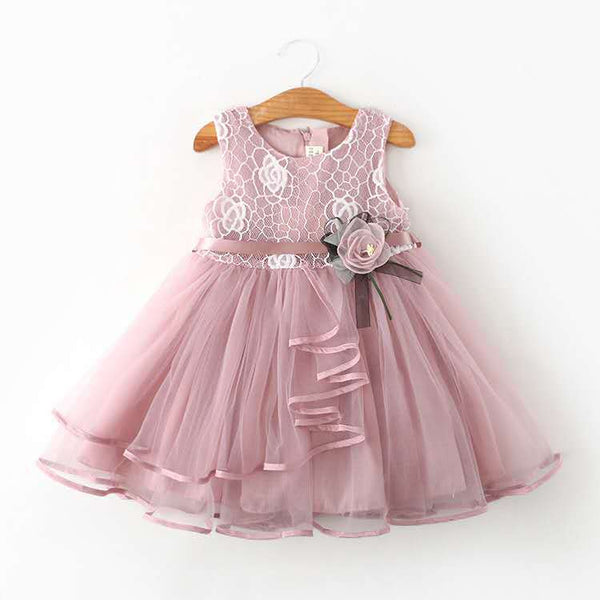 Cute Baby Girls Flowers  Dress