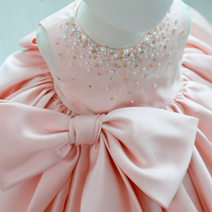 Elegant Baby Flower Girl Fluffy Dress