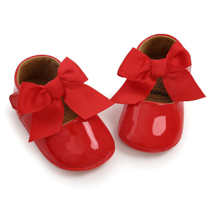 Lovely Baby Soft Sole Bowknot Toddler Shoes