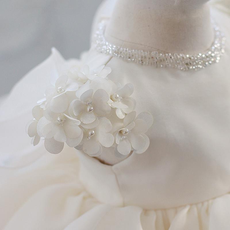 Lovely Baby Girls Lace Flowers Princess Dress