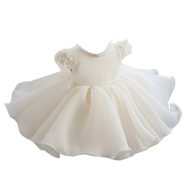 Lovely Baby Girls Lace Flowers Princess Dress