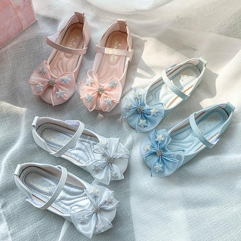 Girls's Bow Lace Shoes