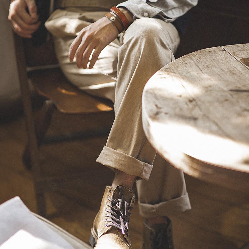 Vintage Gurkha Cargo Work Khaki Pants