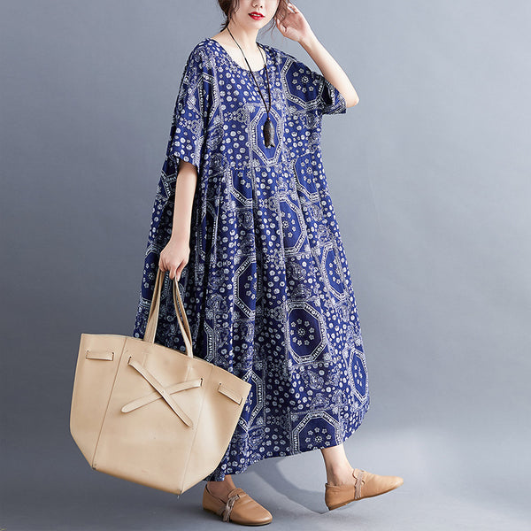 Ethnic Style Loose Dress