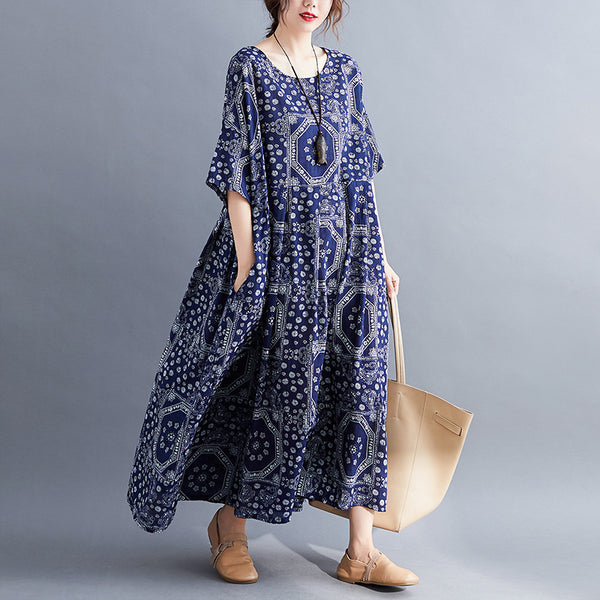 Ethnic Style Loose Dress