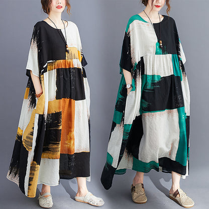 Ethnic Style Loose Dress