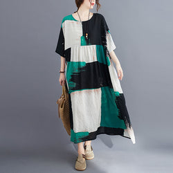 Ethnic Style Loose Dress