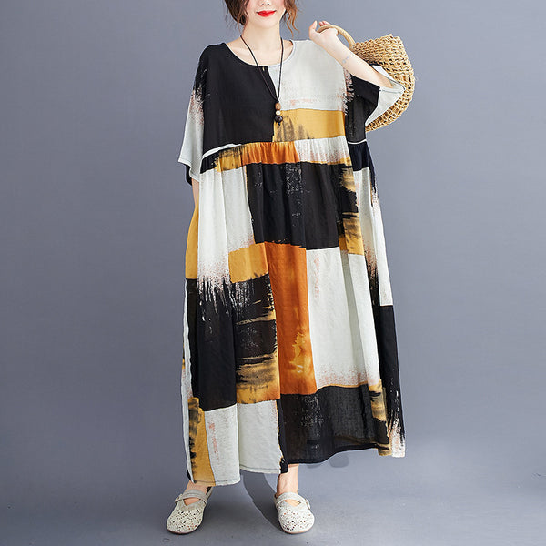 Ethnic Style Loose Dress