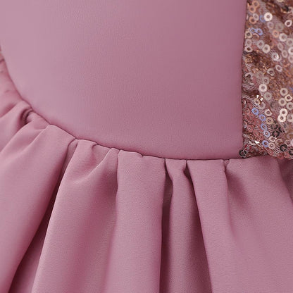 Summer Baby Girls Cute Bow Fluffy  Dress