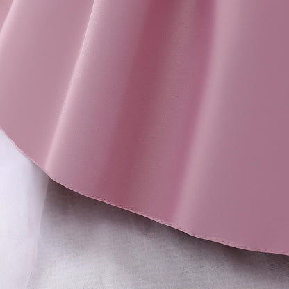 Summer Baby Girls Cute Bow Fluffy  Dress
