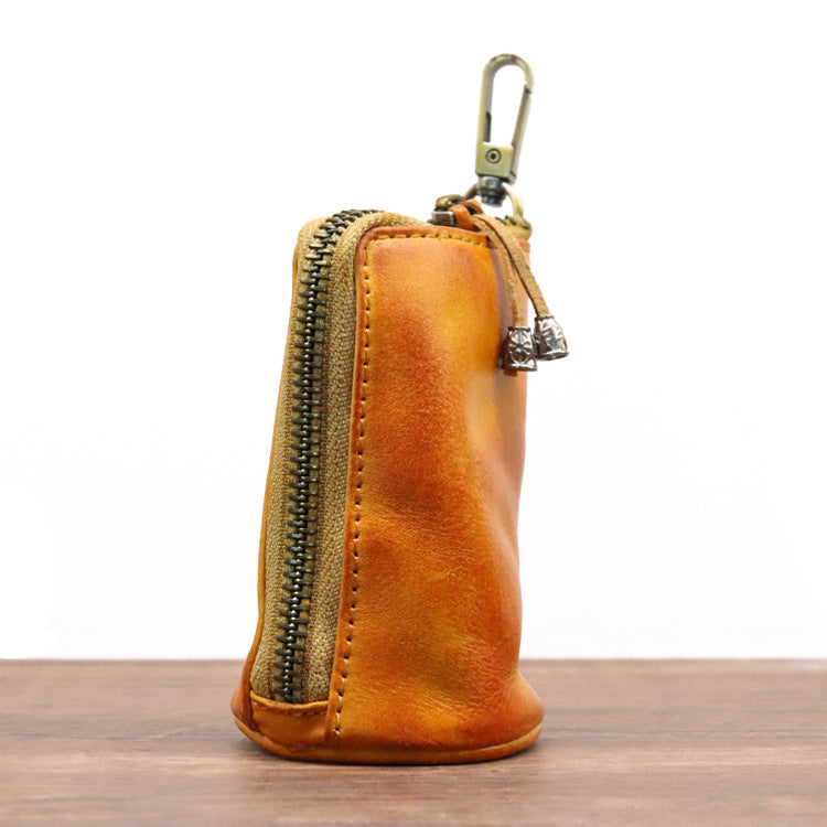 Large-capacity Waist Leather Key Bag