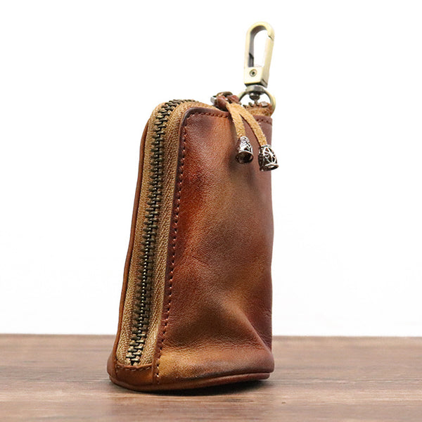 Large-capacity Waist Leather Key Bag