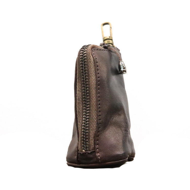 Large-capacity Waist Leather Key Bag