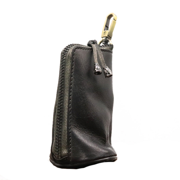 Large-capacity Waist Leather Key Bag