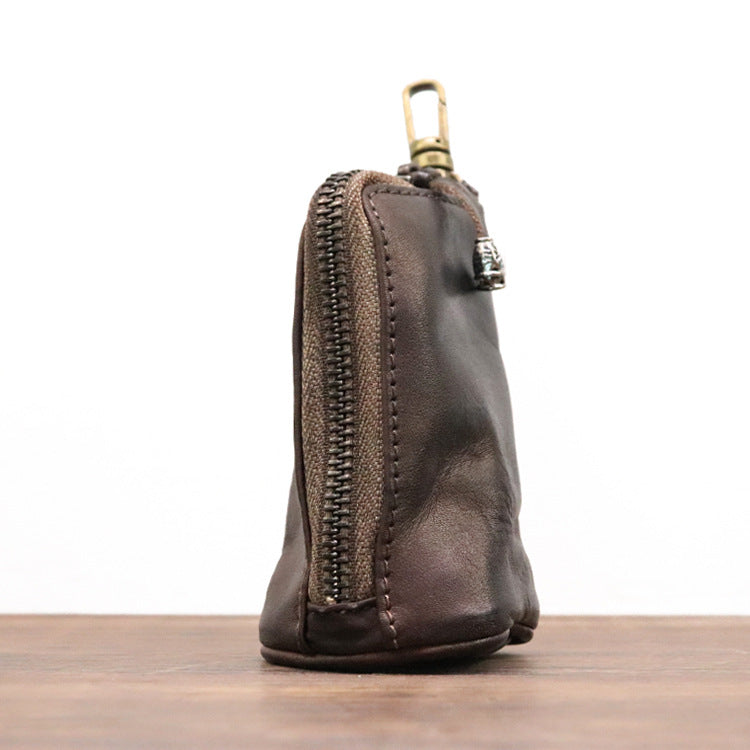 Large-capacity Waist Leather Key Bag