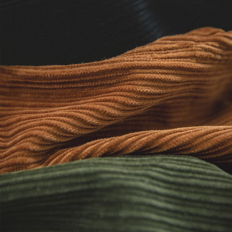 Winter Retro Plus Velvet Corduroy Pants